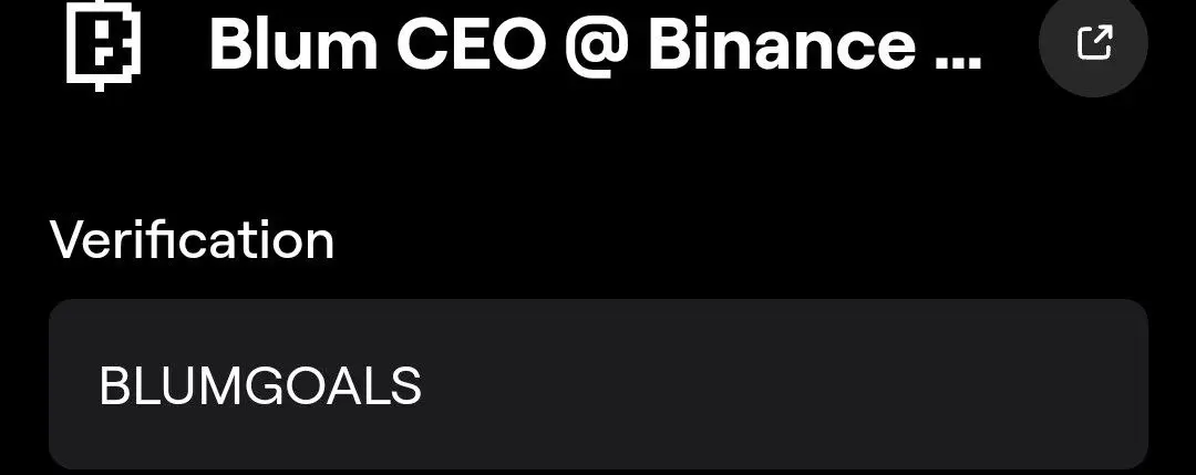 کد تسک Blum CEO @ Binance بازی بلوم امروز ۷ دی ۱۴۰۳ 