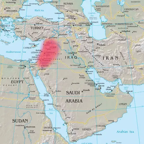 یک بنر ضد ایرانی در بازار شام جلب توجه کرد