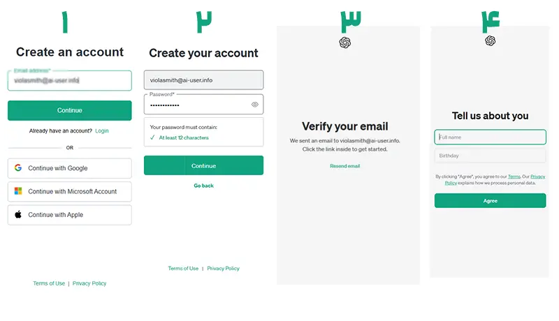 ساخت اکانت chatgpt - تصویر 2