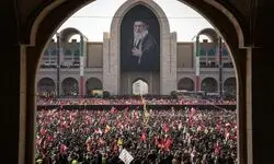تصاویر مهم و تاریخی از مراسم اقامه نماز بر پیکر رهبر شهید ایران (عکس پسران رهبر شهید انقلاب و ...)