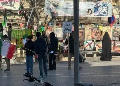 «ظریف گورتو گم کن!» در راهپیمایی 22 بهمن 