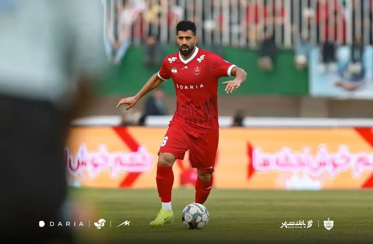 کاپیتان پرسپولیس به بازی با خیبر هم نمی‌رسد؟