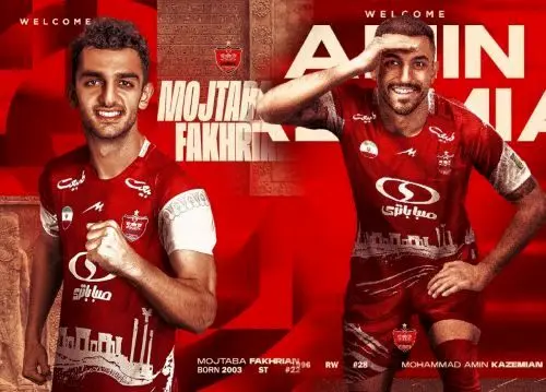رونمایی رسمی باشگاه پرسپولیس از 2 خرید جدید / درویش 3 خرید دیگر در راه است