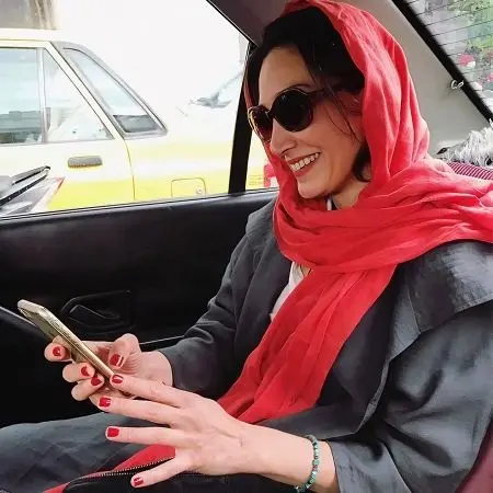 هدیه تهرانی با این قاب خوش آب و رنگ آفتابی شد