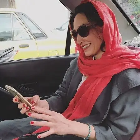 هدیه تهرانی با این قاب خوش آب و رنگ آفتابی شد