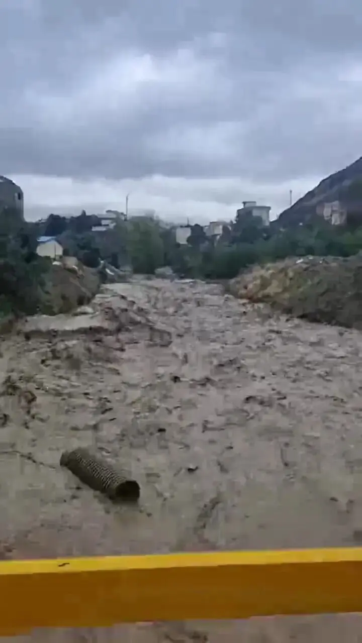 طغیان رودخانه شهرستان گرمی اردبیل