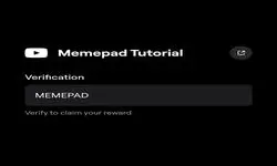 کد تسک Memepad Tutorial بازی بلوم امشب ۲۱ آذر ۱۴۰۳