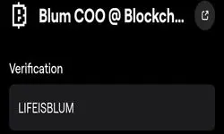 کد تسک Blum COO @ Blockchain Life بازی بلوم امشب ۴ دی ۱۴۰۳