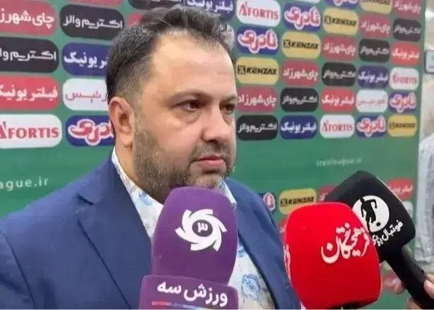 حمله مدیرعامل چادرملو بعد از مردود شدن گل مقابل استقلال