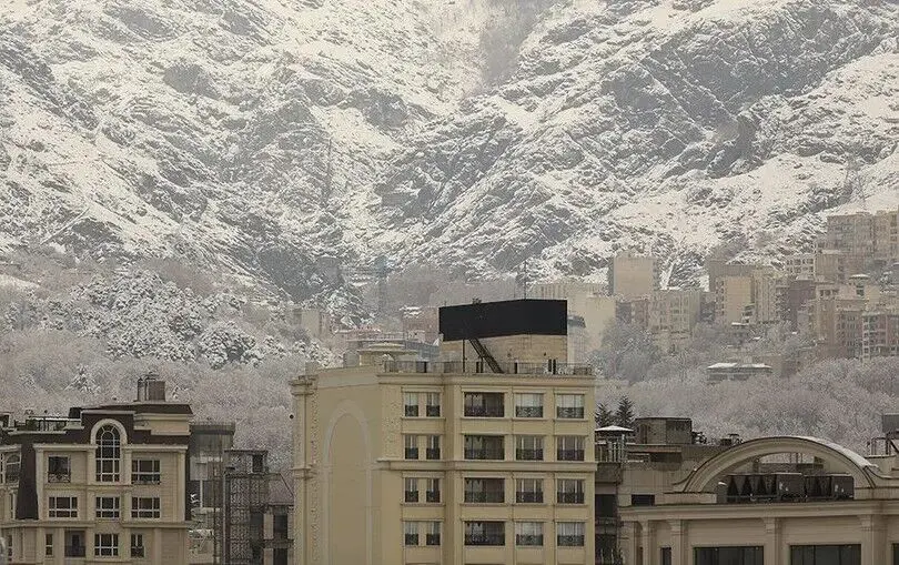 هشدار هواشناسی تهران؛ کاهش ۵ درجه‌ای دما و احتمال یخبندان در ارتفاعات