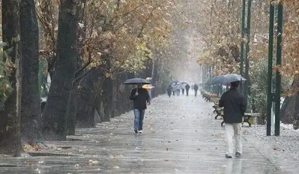 تهران تا دوشنبه بارانی می شود