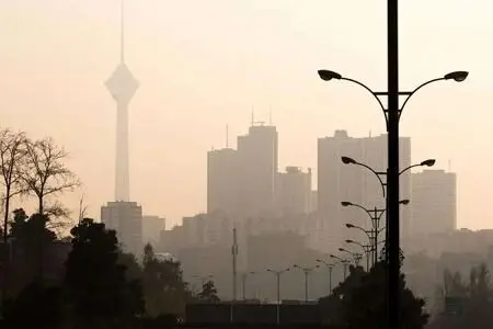 شاخص آلودگی هوای تهران امروز چهارشنبه ۲۴ دی