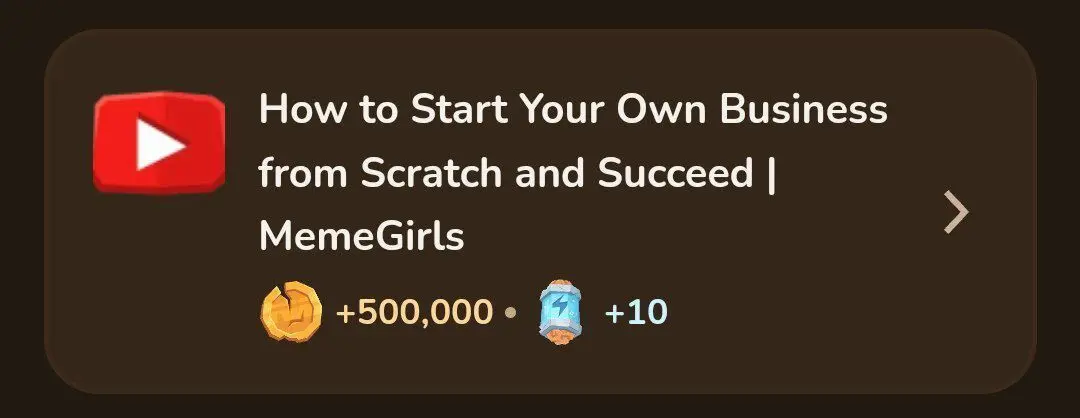 کد یوتیوب How to start your own business from Scratch and Succeed بازی میم فای امشب ۶ شهریور و فردا ۷ شهریور ۱۴۰۳