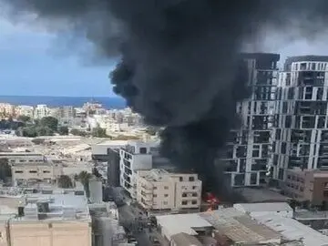 تل‌آویو در آتش سوخت!