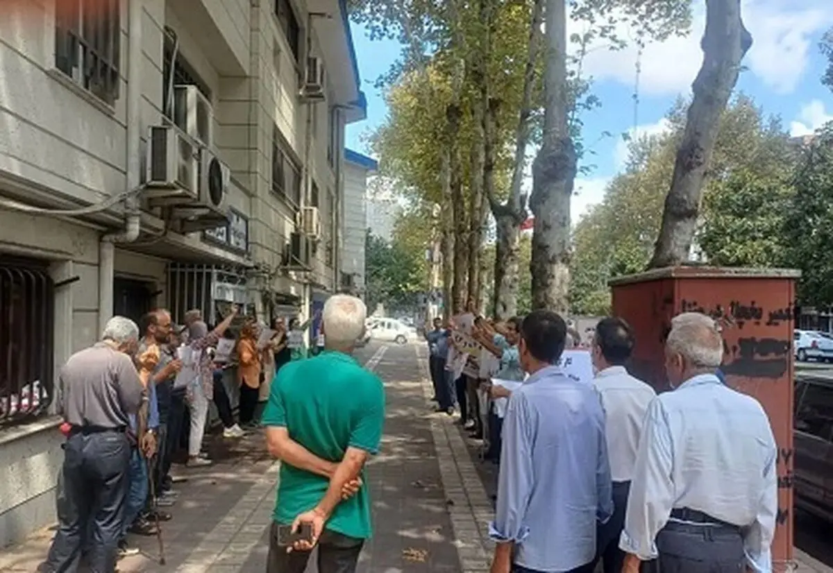 تجمع بازنشستگان تامین اجتماعی در چند شهر + عکس
