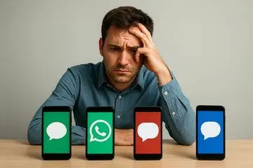 واتساپ یا پیام‌رسان‌های داخلی؛ سردرگمی بی‌پایان کاربران ایرانی