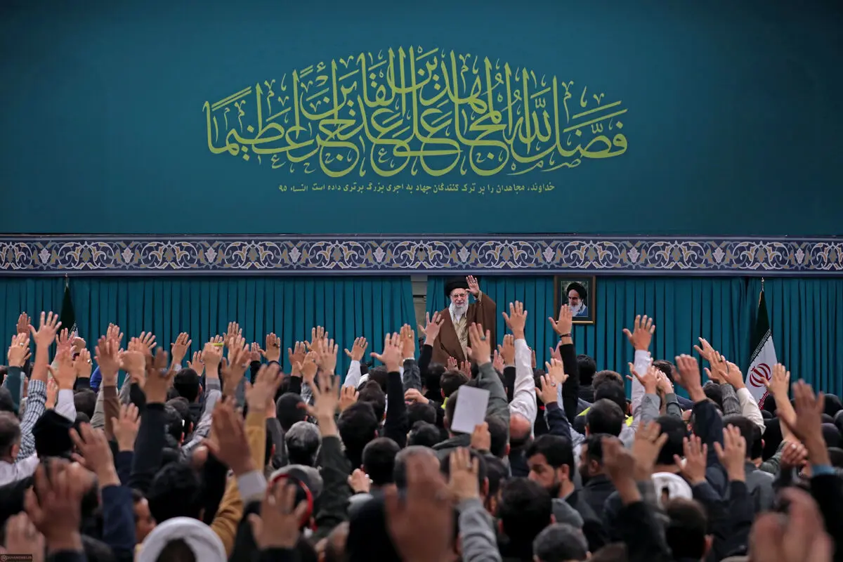 دیدار و سخنرانی رهبر انقلاب به مناسبت پنجمین سالگرد شهادت شهید حاج قاسم سلیمانی