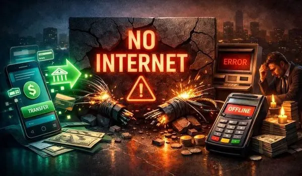 قبض خاموشی اینترنت برای اقتصاد؛ ۳۶۰ میلیون تراکنش پرید
