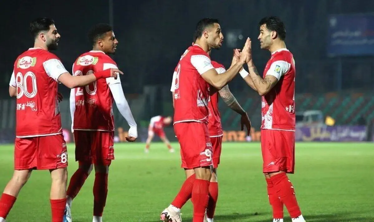 جدول لیگ برتر پس از برتری پرگل پرسپولیس در برابر هوادار
