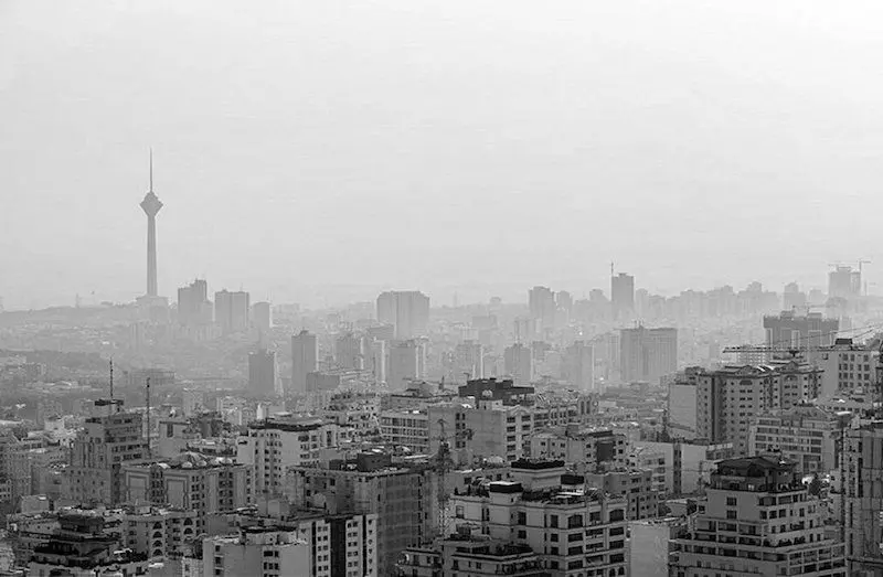 شاخص آلودگی هوای تهران به تفکیک مناطق امروز دوشنبه ۲۴ دی ۱۴۰۳ 