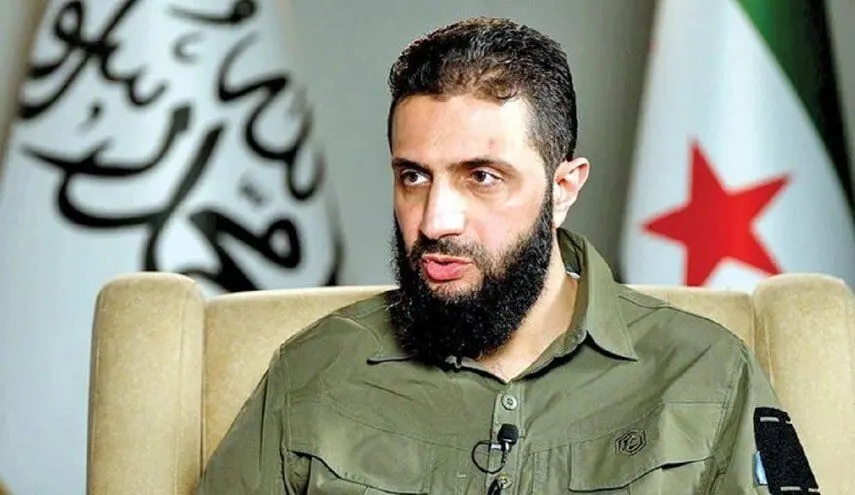 الجولانی در لباس احرام + عکس
