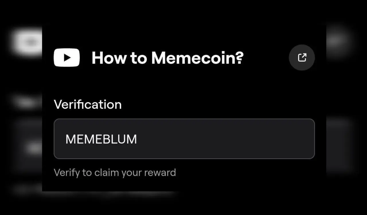  کد تسک جدید یوتیوب بلوم How to Memecoin? امشب ۱۳ مهر و فردا ۱۴ مهر ۱۴۰۳