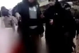لحظه اعدام یک زن توسط وزیر دادگستری تازه سوریه 18+
