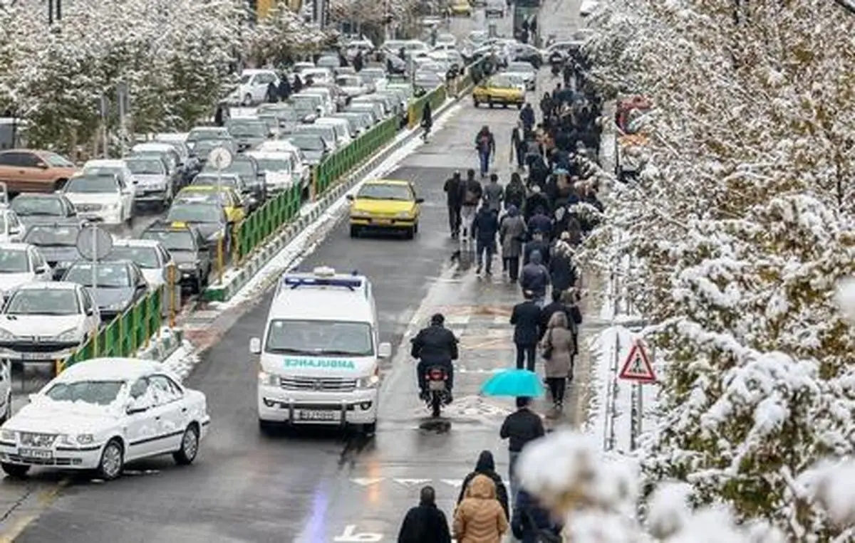 پیش بینی هوای تهران در ۲۴ ساعت آینده + وضعیت هوای تهران فردا یکشنبه ۵ اسفند ۱۴۰۳ + بارش برف و باران در تهران