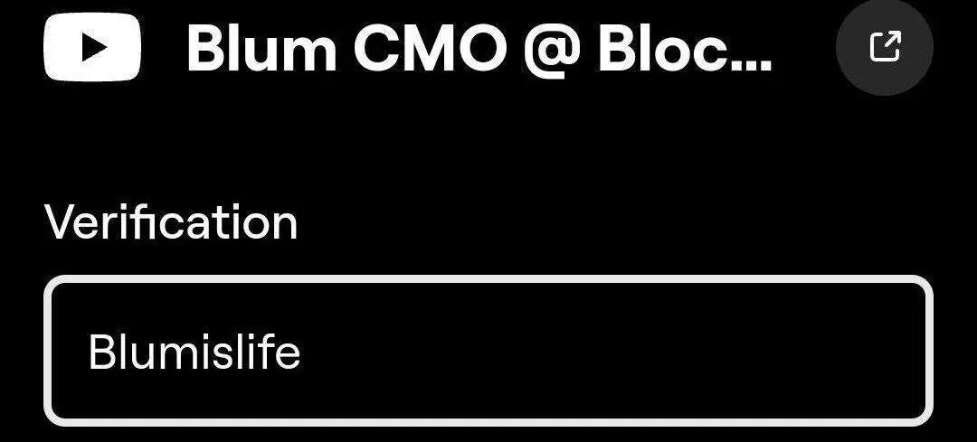 کد تسک Blum CMO @ Blockchain life بازی بلوم امشب ۲۳ آذر ۱۴۰۳