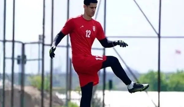 واکنش پیام نیازمند، دروازه‌بان پرسپولیس به جنگ