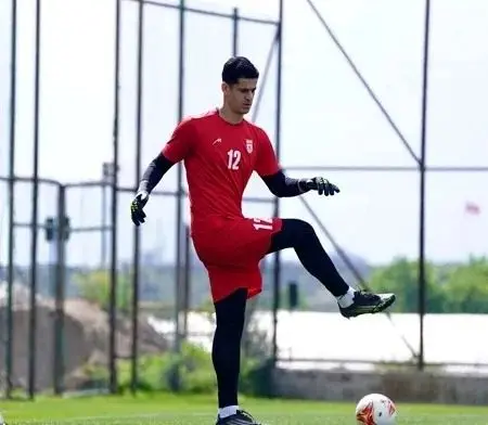 واکنش پیام نیازمند، دروازه‌بان پرسپولیس به جنگ