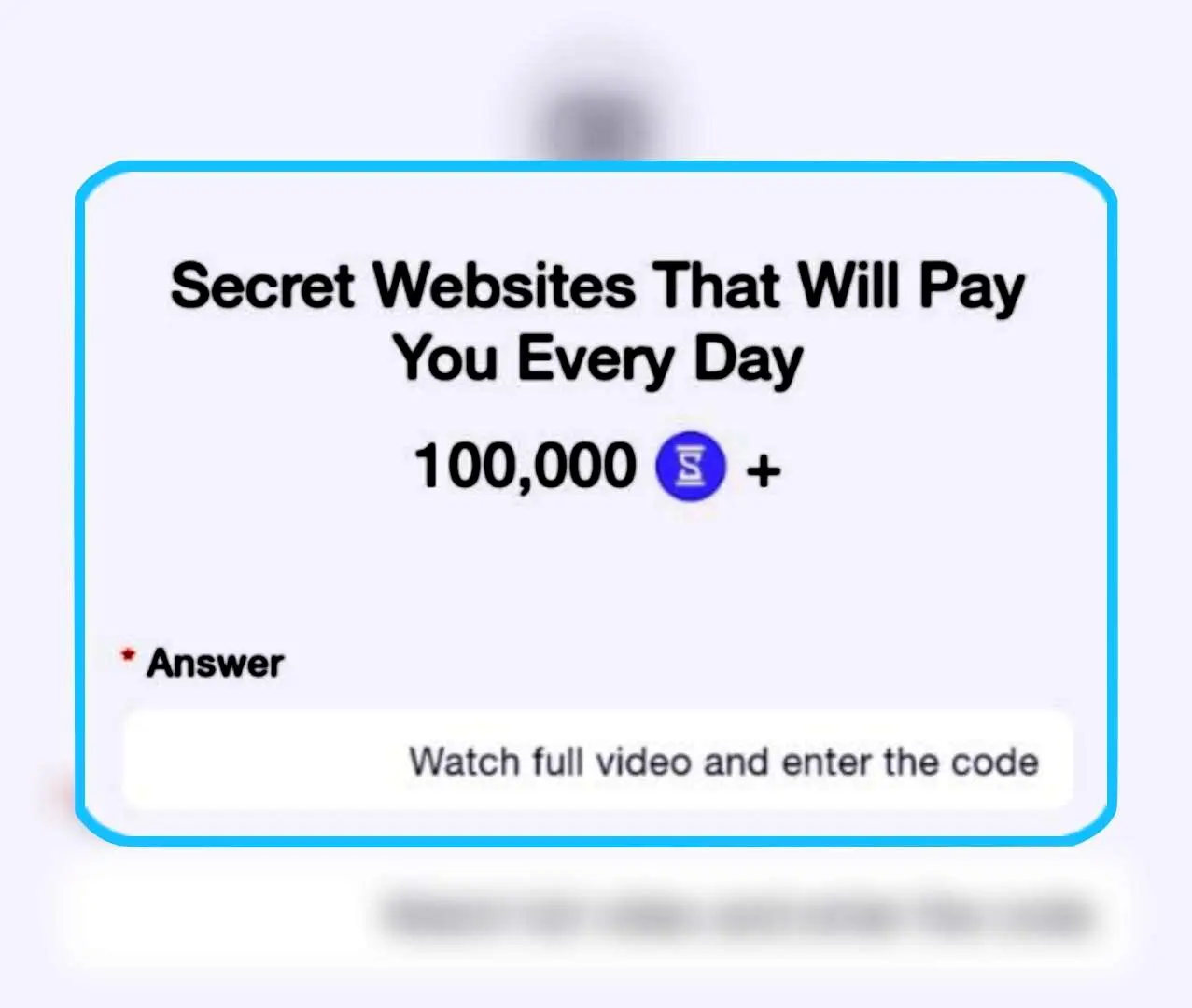 کد تسک Secret Website that will pay.. بازی تایم فارم امروز ۳ آبان ۱۴۰۳