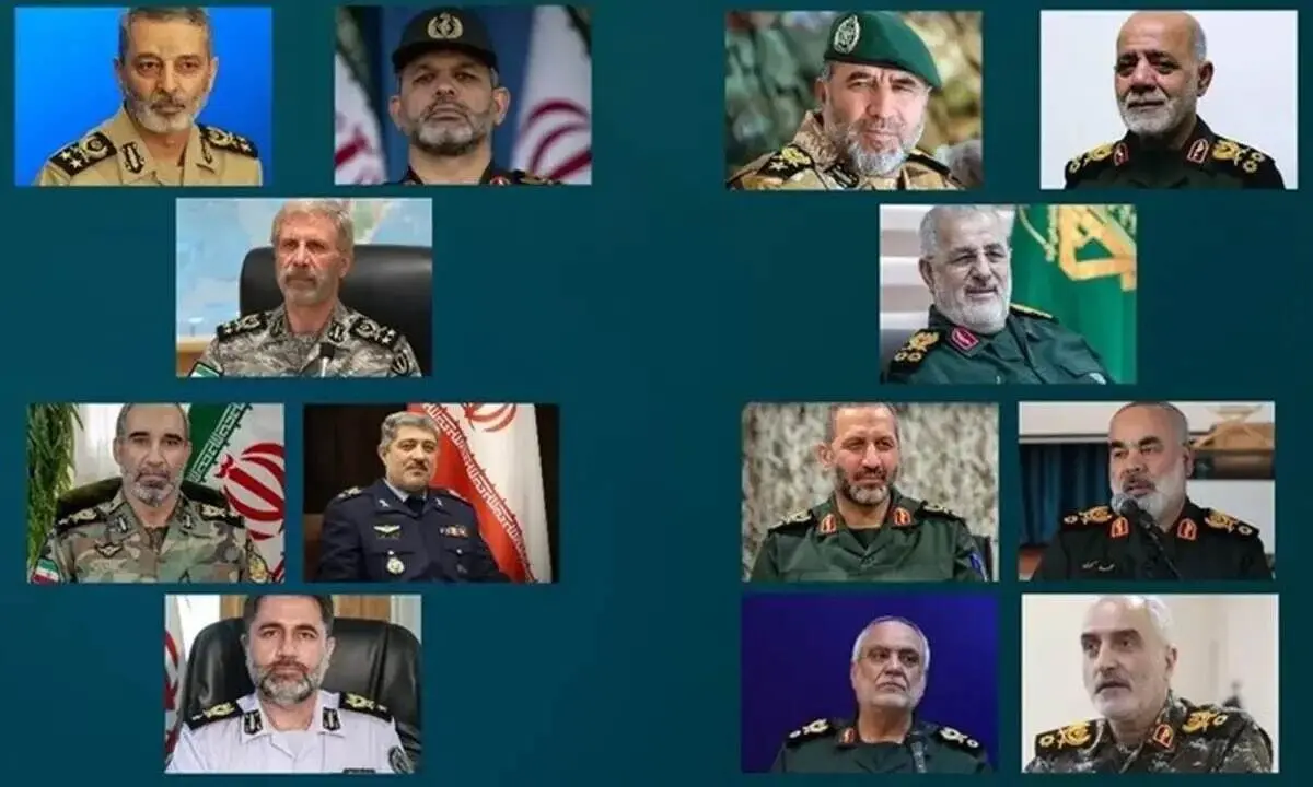 تغییرات اساسی در فرماندهان جنگی ایران پس از حمله اسرائیل + اسامی
