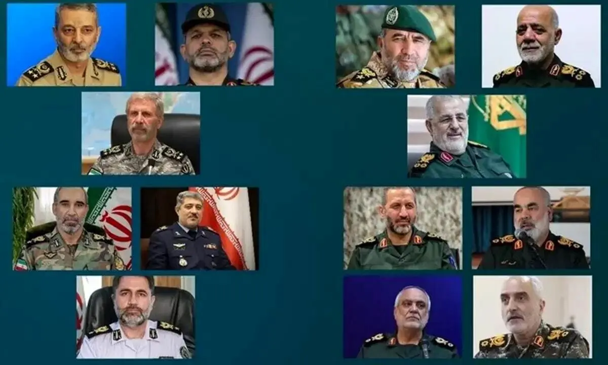 تغییرات اساسی در فرماندهان جنگی ایران پس از حمله اسرائیل + اسامی
