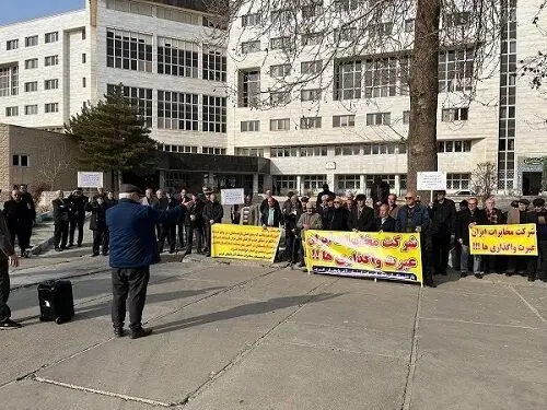 تجمع بازنشستگان مخابرات ایران در چند استان+ عکس