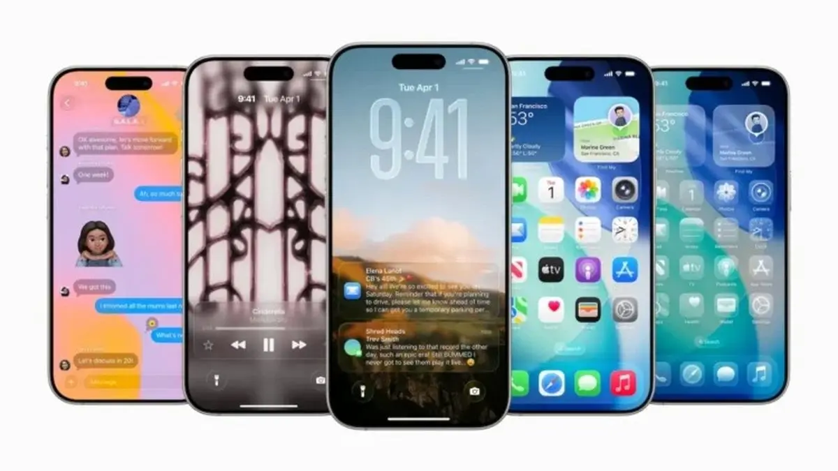 انتشار نسخه iOS 26 Beta 4 با بهبودهای طراحی Liquid Glass و بازگشت خلاصه‌ خبرها با هوش مصنوعی
