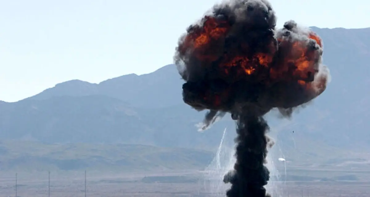 احتمال شنیده شدن صدای انفجار در این منطقه