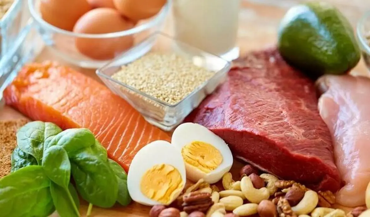 پروتئین مورد نیاز روزانه در افراد مختلف