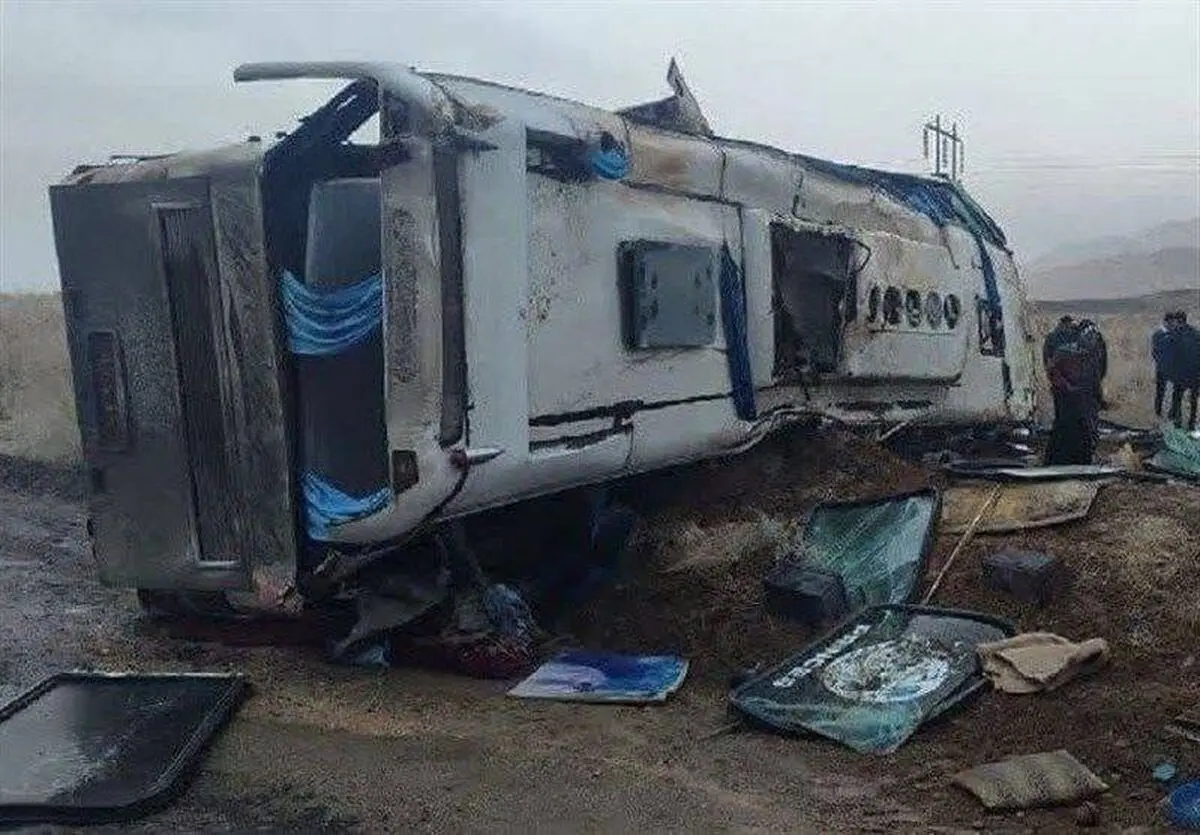 علت حادثه اتوبوس کرمان چه بود؟ + اسامی فوت شدگان این حادثه 