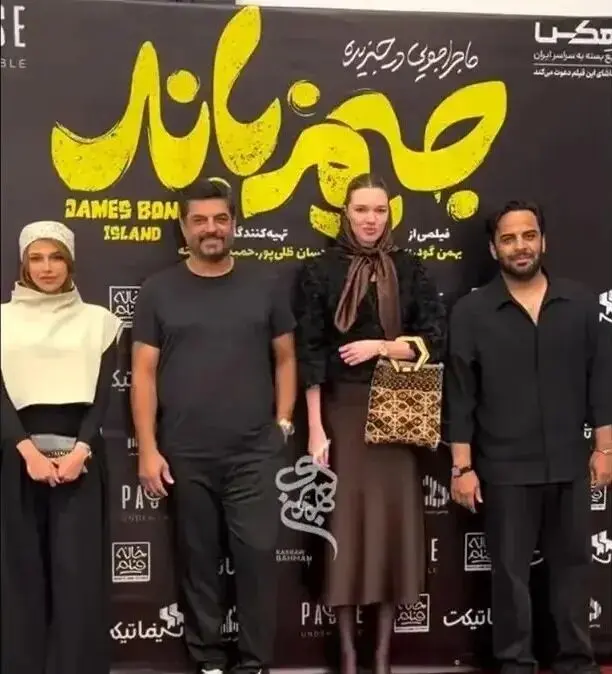 قدِ بلند اولگا لاورنتیوا بازیگر زن فیلم جزیره جیمز باند در کنار سام درخشانی خبرساز شد