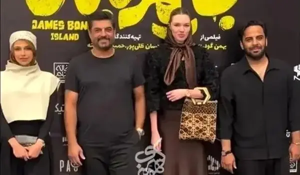 قدِ بلند اولگا لاورنتیوا بازیگر زن فیلم جزیره جیمز باند در کنار سام درخشانی خبرساز شد
