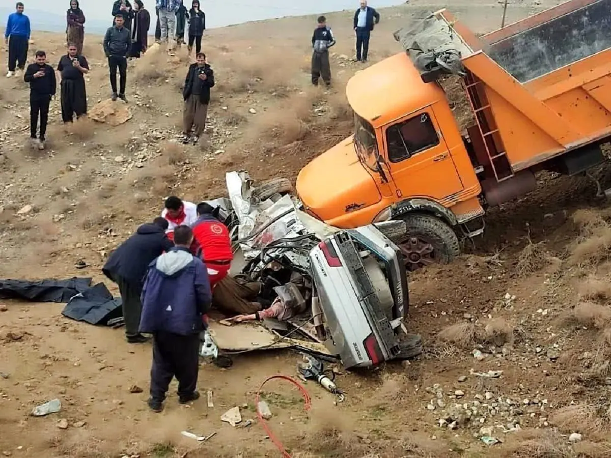 خبر تلخ مرگ یک خانواده ۴ نفره در جاده نایین