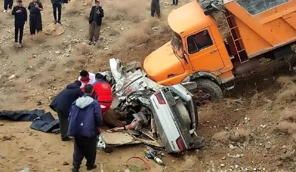 خبر تلخ مرگ یک خانواده ۴ نفره در جاده نایین