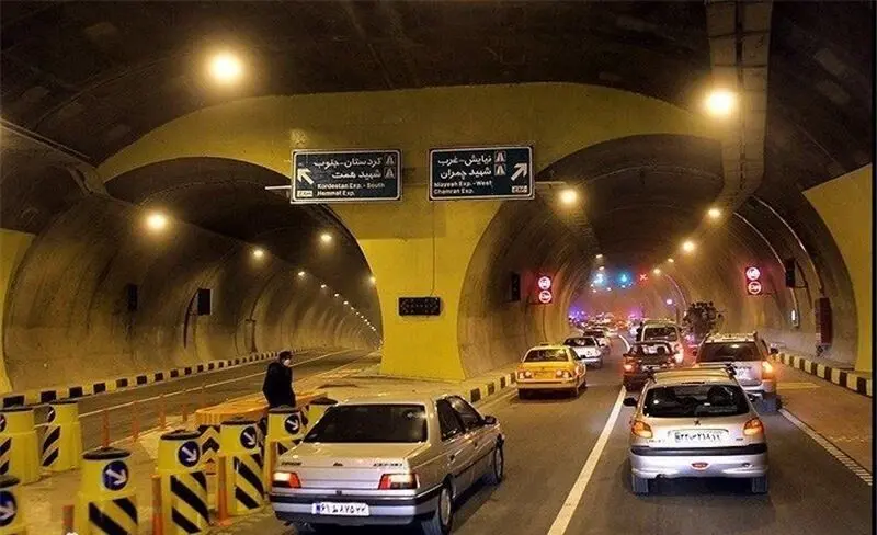 اعمال محدودیت های جدید ترددی در ورودی‌های تونل نیایش