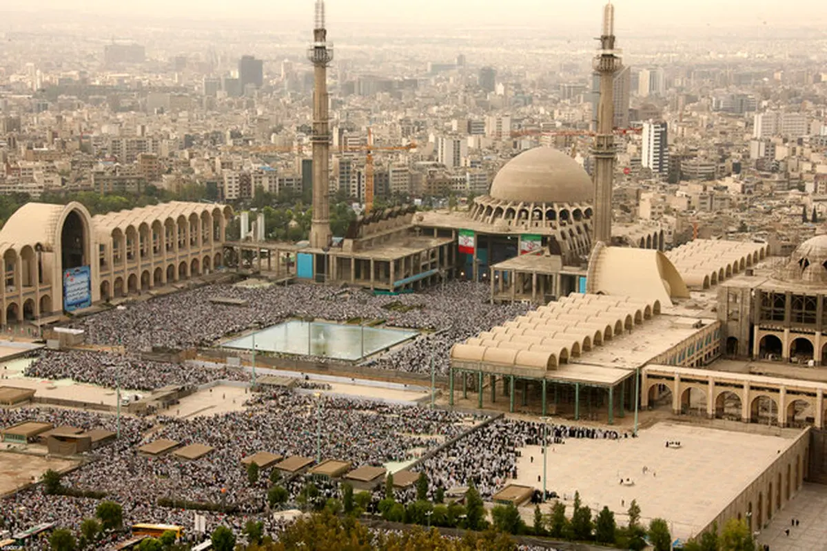 آماده‌باش آتش نشانی برای نماز عیدفطر