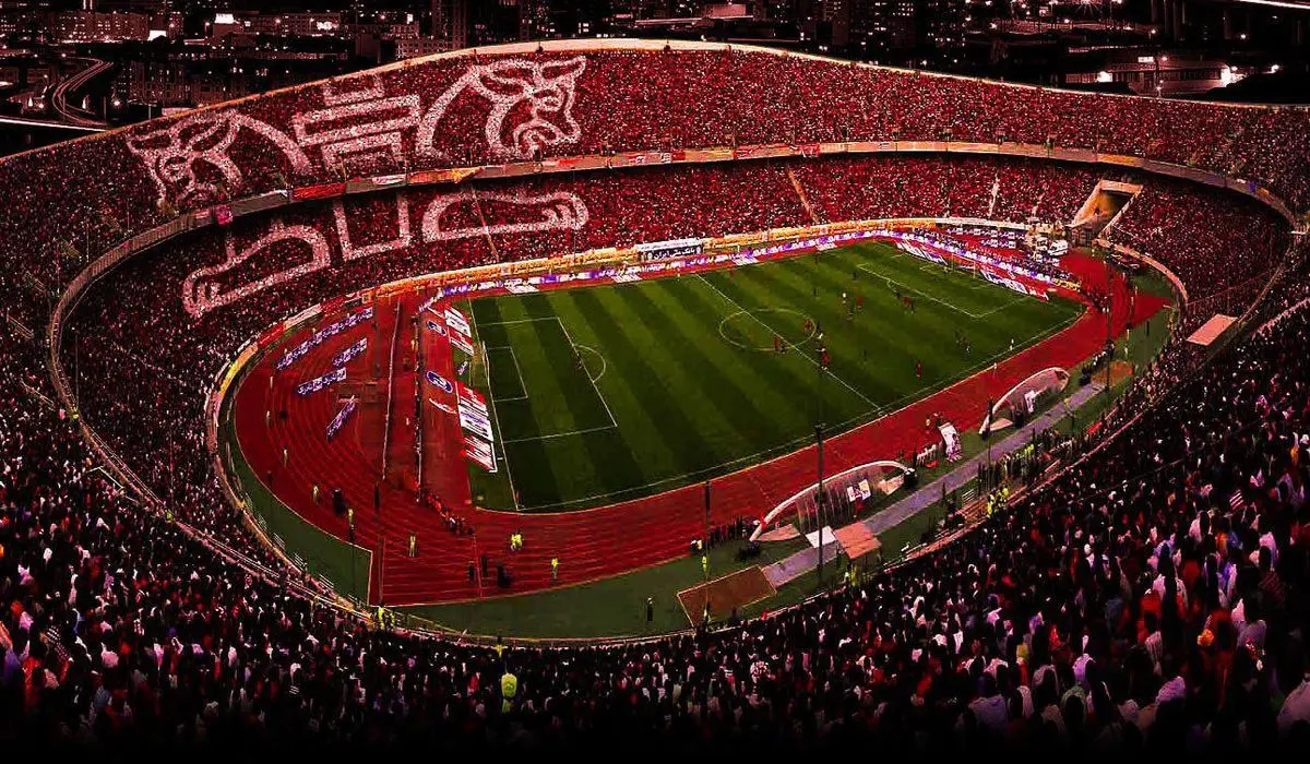 وضعیت نگرانکننده ورزشگاه آزادی در آستانه بازی پرسپولیس – النصر + تصویر