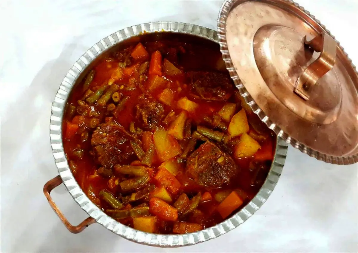 طرز تهیه خوراک لوبیاسبز