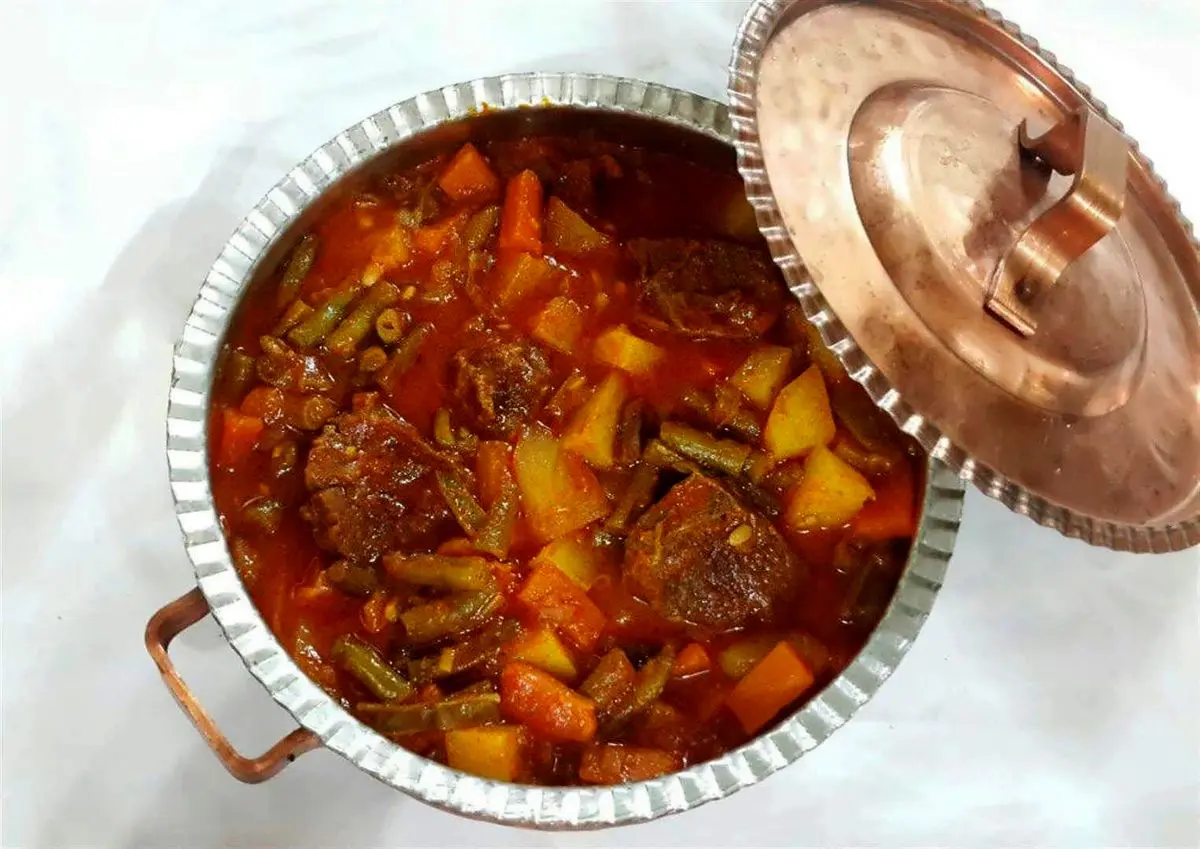 طرز تهیه خوراک لوبیاسبز