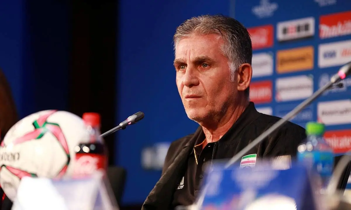 اثر عجیب کرونا بر چهره کارلوس کی‌روش + تصویر