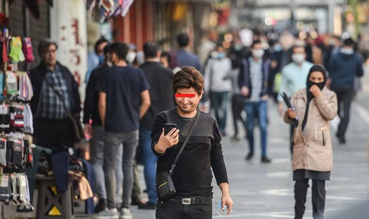 ماسک نمی‌زنم! + تصویر
